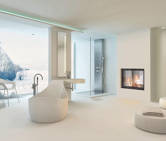 Nemo 2 Duo - Fireplace Insert with a Water Jacket Unico