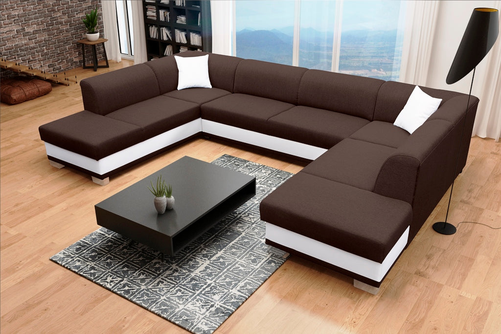 ARCO - huge elegant U-shaped sofa bed with sleeping function wardrobe bunkbed sofa