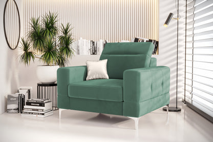 MALIBU ARMCHAIR - Adjustable Headrest,  Many Colours to Choose from